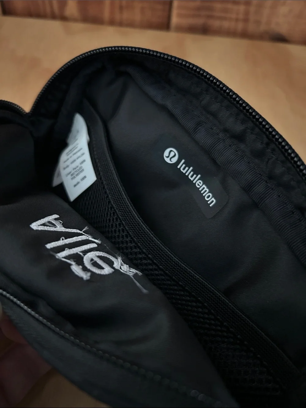 Lululemon Black Crossbody Sling Bag